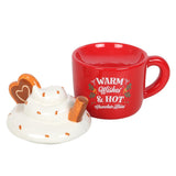 Warm Wishes Hot Chocolate Mug Oil Burner & Wax Warmer