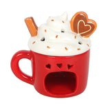 Warm Wishes Hot Chocolate Mug Oil Burner & Wax Warmer