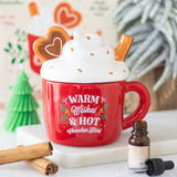 Warm Wishes Hot Chocolate Mug Oil Burner & Wax Warmer