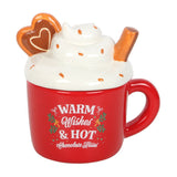Warm Wishes Hot Chocolate Mug Oil Burner & Wax Warmer