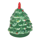 Festive Christmas Tree Ceramic Oil Burner Wax Warmer
