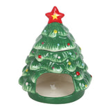 Festive Christmas Tree Ceramic Oil Burner Wax Warmer