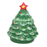 Festive Christmas Tree Ceramic Oil Burner Wax Warmer