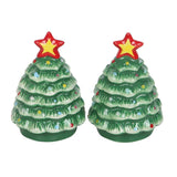 Festive Christmas Trees Salt & Pepper Shakers