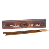 Wicca Rituals incense sticks with packaging on a white background