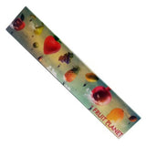 Rectangular mat with fruit illustrations and 'Fruit Planet' text on a white background