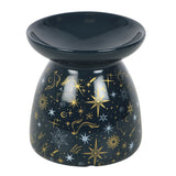 Celestial Ceramic Oil Burner – Midnight Blue