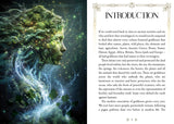 Illustration of a green-skinned figure with plant-like features next to an introduction text on a dark background.