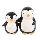 Hugging Penguins Ceramic Salt & Pepper Shakers