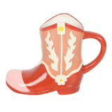 Pink Cowboy Boot Mug – Saddle Up for Sip Time!