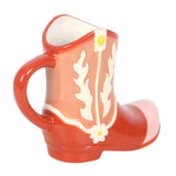 Pink Cowboy Boot Mug – Saddle Up for Sip Time!