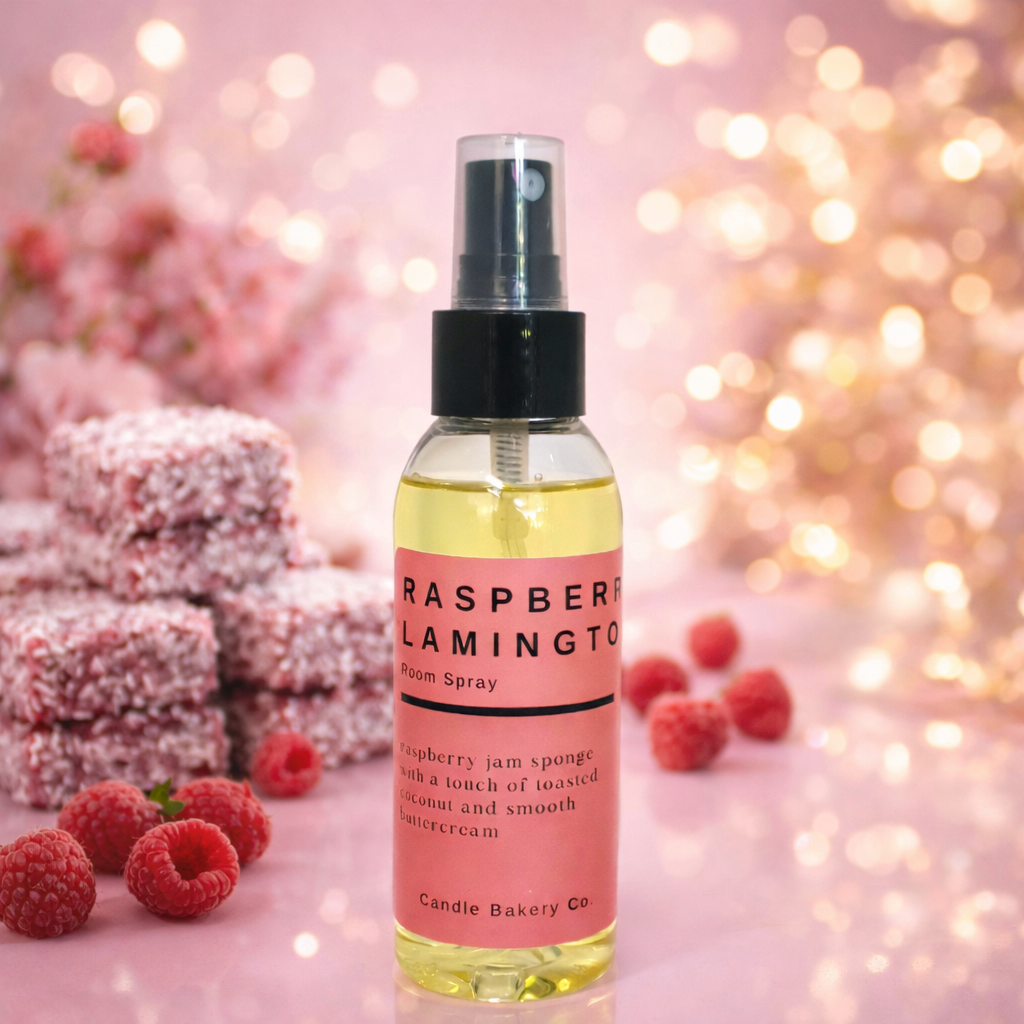 Raspberry Lamington Room Spray – 125ml – Seaside Aromas