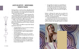 Book page with text and an image of a person with a red dot on their forehead.