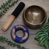 Brass Hammered Antique Singing Bowl | Meditation & Relaxation SBHC