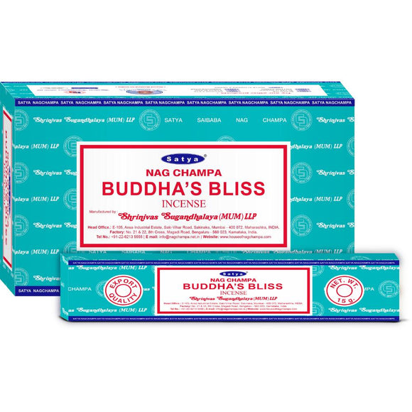 Buddha's Bliss Incense 15gms - Satya