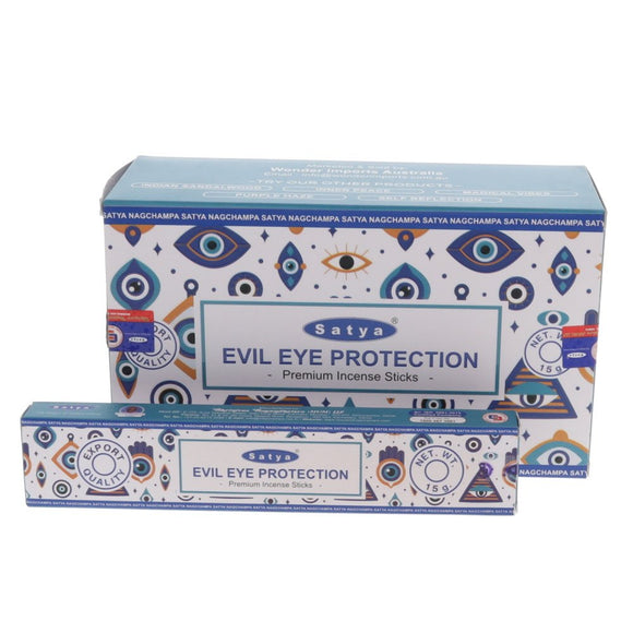 Evil Eye Protection Incense 15gms Satya