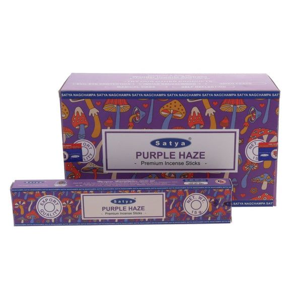 Purple Haze Incense 15gms Satya