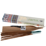 Incense sticks with packaging labeled 'Native Soul' on a white background