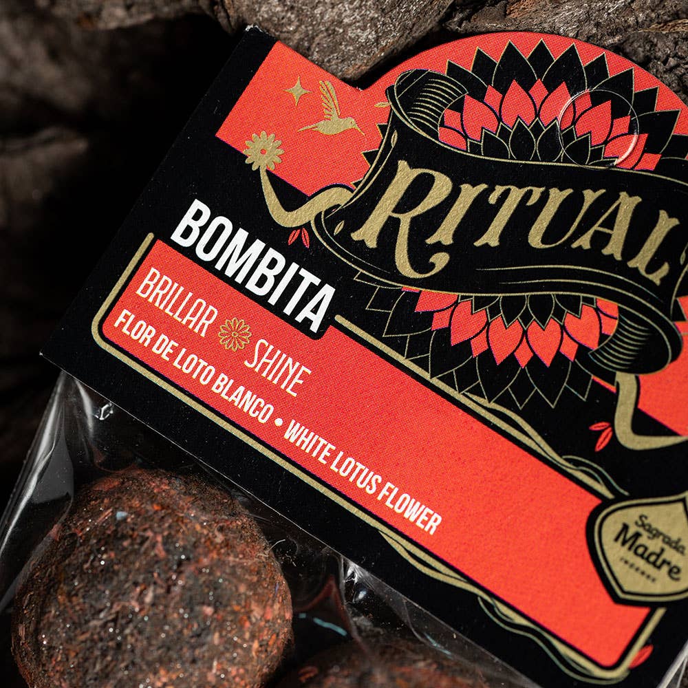 Shine Ritual Smudge Bombs – 4 Pack | Sagrada Madre – Seaside Aromas