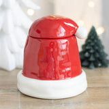 Santa Hat Ceramic Oil Burner, Wax Warmer