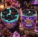 Witching Hour – Black Opium Type Halloween Candle | Candle Bakery Co.