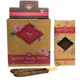 Rose for Love Smudge Incense 8 Short Sticks