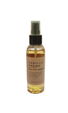 Vanilla Creme body spray bottle on a white background