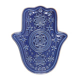 Blue Hand of Hamsa | Incense Holder | Trinket Dish | Celestial
