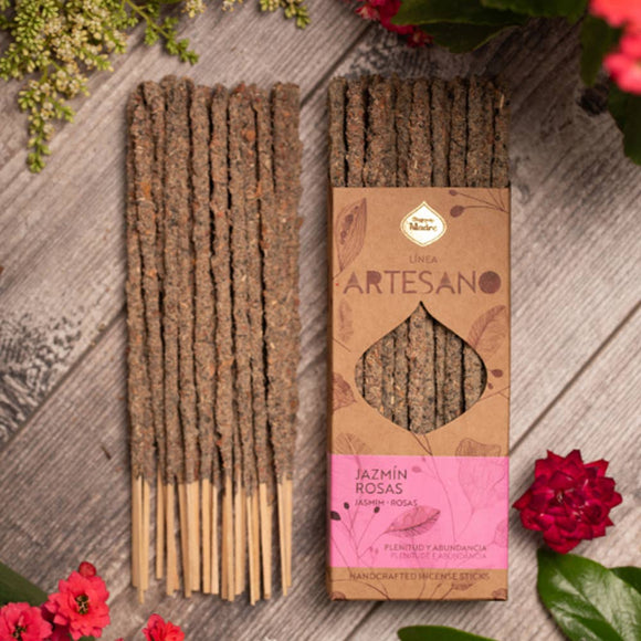 Jasmine Rose Artesano Incense 30 Sticks