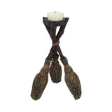 Broomstick Tealight Holder | Witchy Decor | Witches Broomstick
