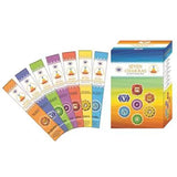 Seven Chakras Incense 35 Sticks Gift Pack - Green Tree