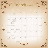 2027 Manifest Your Dreams Wall Calendar