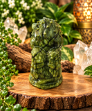 Jade Lion Crystal Carving