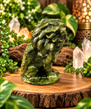 Jade Lion Crystal Carving
