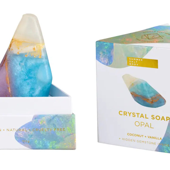 Opal Crystal Soap - with hidden gemstone!