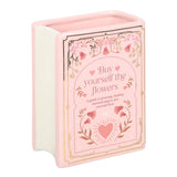Pink Book Shaped Flower Vase – Buy Yourself the Flowers