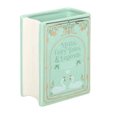 Green Book Shaped Flower Vase – Myths, Fairy Tales & Legends