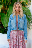 Harli Denim Crop Jacket