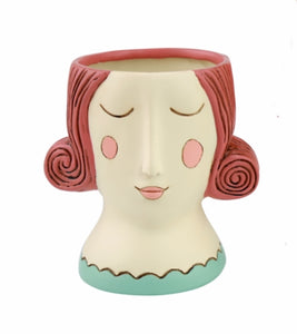 Baby ROSE red planter-pen holder
