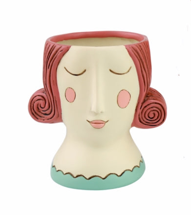Baby ROSE red planter-pen holder