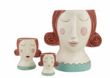 Baby ROSE red planter-pen holder