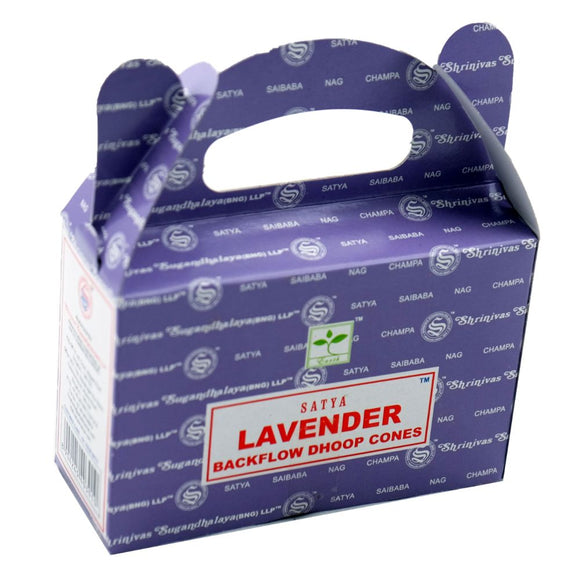 SATYA BACKFLOW - Lavender Incense