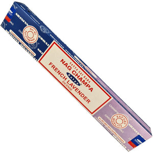 Satya Nag Champa & French Lavender Dual Incense 16gms