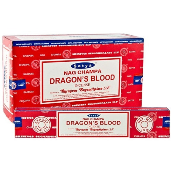 Satya Dragons Blood Incense 15gms