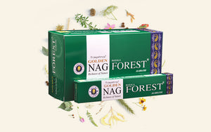 GOLDEN NAG - Forest Incense Sticks 15gms