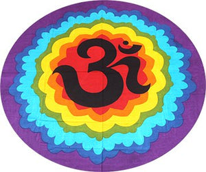 Round Tapestry - Chakra - Om